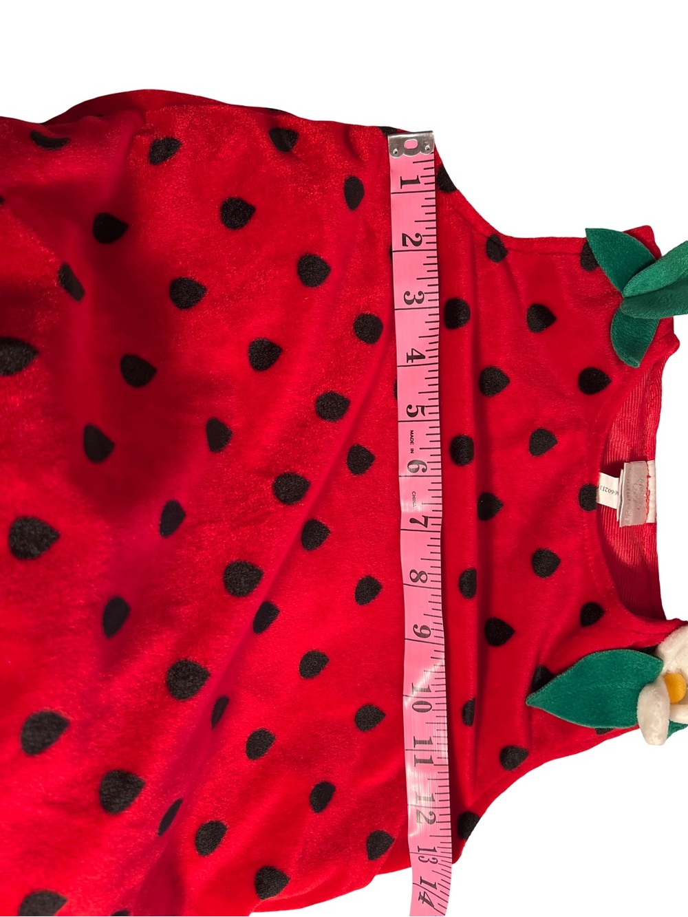 Koala Kids Strawberry Halloween Costume Toddler Size 18-24M - Picture 5 of 7